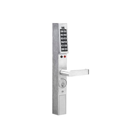 ALARM LOCK Narrow Stile Mortise Keypad Trim Alarm Lock DL1300/10B1